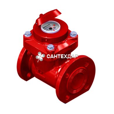 Счетчик Gross WPW-UA турбинный 200 мм для горячей воды фланец