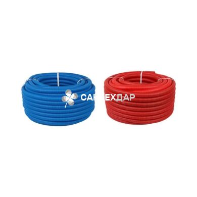 Труба гофрированная пешель Icma 29/34 мм синяя