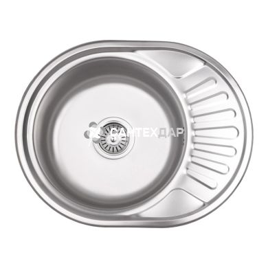 Кухонная мойка Lidz 5745 Micro Decor 0,6 мм