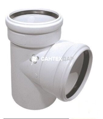 Тройник бесшумный ПП Ostendorf 110/110х87° Skolan