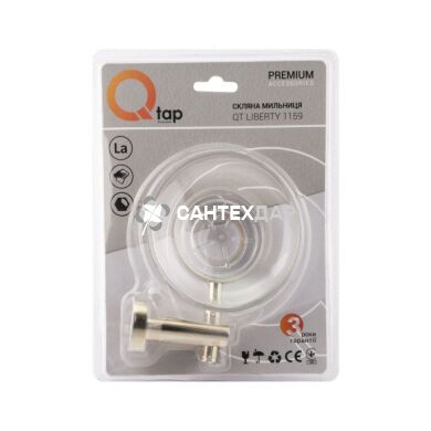 Мыльница настенная QT Liberty ORO 1159