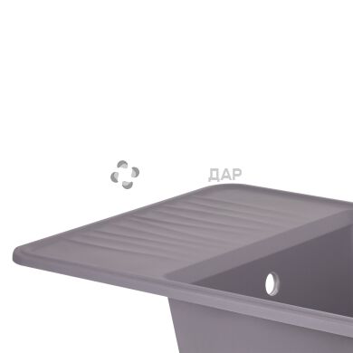 Мойка кухонная Qtap CS 7440 GRE