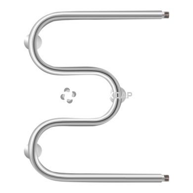 Водяной полотенцесушитель Lidz Snake (CRM) D25х1/2" 500x400