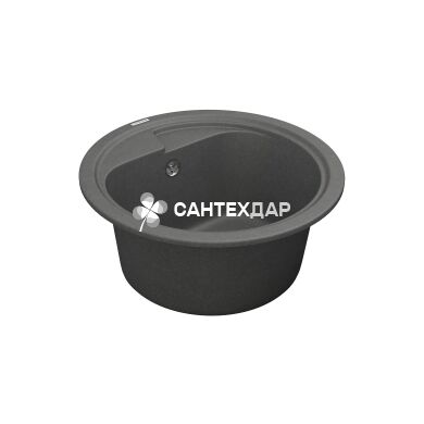 Мойка кварцевая Vankor Polo PMR 01.44 Gray + сифон