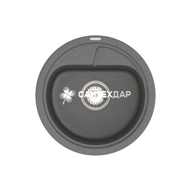 Мойка кварцевая Vankor Polo PMR 01.44 Gray + сифон