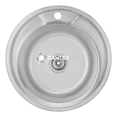 Мойка кухонная Imperial нержавейка 490-A MicroDecor 0,8 мм