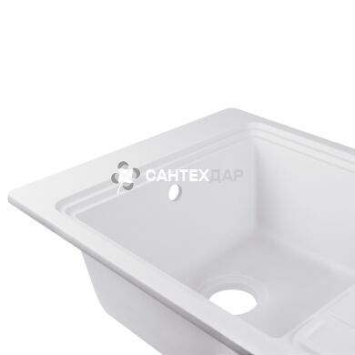 Мийка кухонна Qtap CS 7751 White