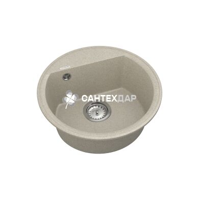 Мойка кварцевая Vankor Easy EMR 01.45 Terra + сифон