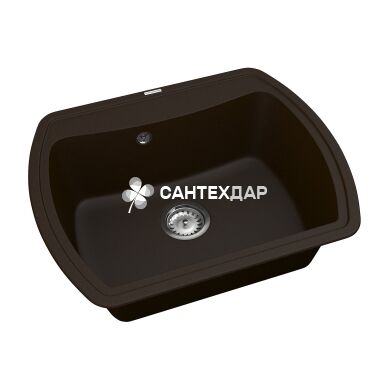 Мийка кварцева Vankor Norton NMP 01.63 Chocolate + сифон