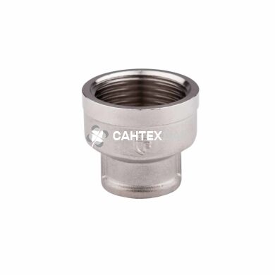 Муфта латунная редукционная SD Forte 2х3/4 ВВ никель