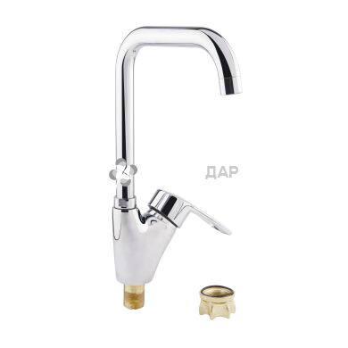 Смеситель для кухни GF Italy 04-007AF-40 U CRM на гайке