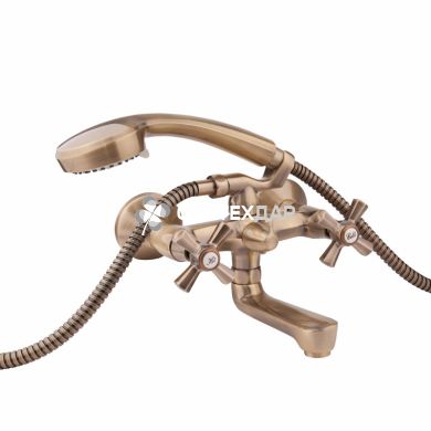 Смеситель для ванны буксовый Q-Tap Liberty ANT 140-2