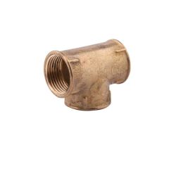 Тройник латунный KD 1" ВВВ облегченный