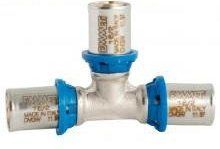 Трійник з'єднувальний перехідний Emmeti 26х20х26 мм