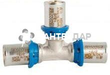 Трійник з'єднувальний перехідний Emmeti 26х20х26 мм