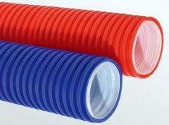 Труба защитная пешель Kan-therm 16-18/25 мм голубая