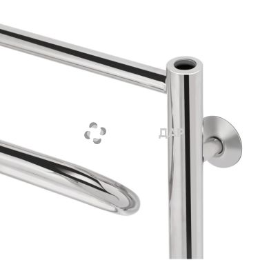 Рушникосушарка водяна Lidz Zigzag (CRM) D32/20х1/2" 500x1000 P4