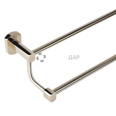 Держатель полотенец QT Liberty ORO 1148 двойной