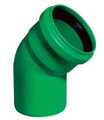 Колено бесшумное ПП Ostendorf (наружная канализация) 160х87&deg;