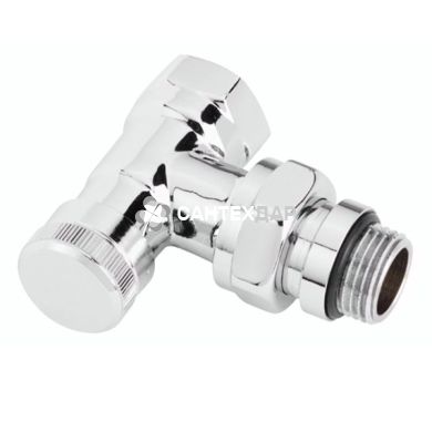 Кран радиаторный Danfoss RLV-CX 1/2" угловой нижний хром 003L0273