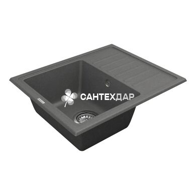 Мийка кварцева Vankor Lira LMP 02.55 Gray + сифон