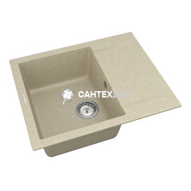 Мийка кварцева Vankor Orman OMP 02.61 Beige + сифон