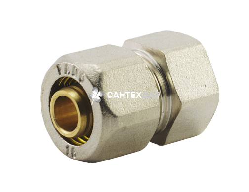 Муфта металлопластиковая обжимная FADO 32x1" ВР