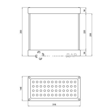 Полка Lidz (WHI)-121.06.11