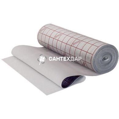 Утеплювач підлоговий рулоний ламінований з розміткой 1000х2 мм Alfa Plast