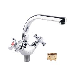 Смеситель для кухни буксовый GF Italy 22-276F CRM на гайке