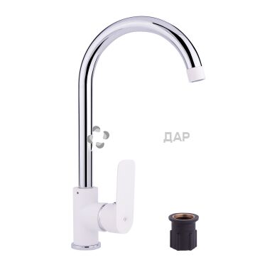 Смеситель для кухни GF Italy 07-007F-35 U WCR на гайке