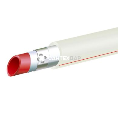Труба армированная алюминиевой фольгой PPR Blue Ocean PN25 40х5,0 мм