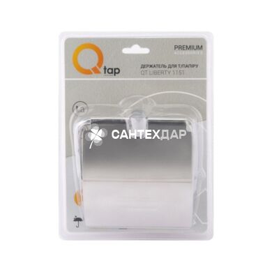 Держатель для туалетной бумаги QT Liberty CRM 1151 с крышкой