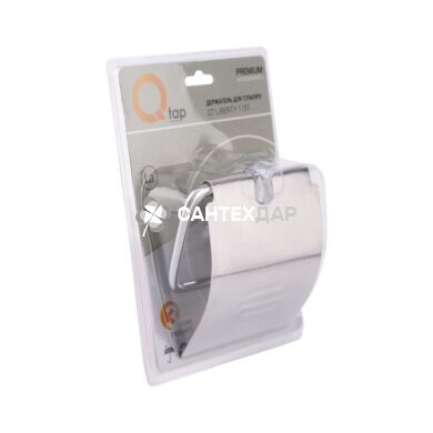 Держатель для туалетной бумаги QT Liberty CRM 1151 с крышкой