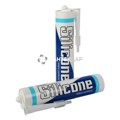 Герметик силиконовый UNIPAK SILICONE 300 мл белый