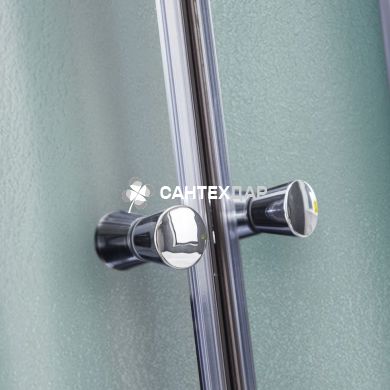 Гідробокс Lidz TANI 120x80L.FR, високий, скло Frost, стінки білі