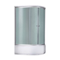 Гідробокс Lidz TANI 120x80L.FR, високий, скло Frost, стінки білі