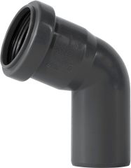 Колено ПП внутренней канализации Ostendorf Safe 40х67&deg;