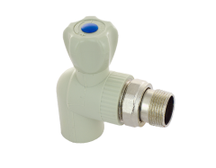 Кран радиаторный ППР FADO 20x1/2 угловой