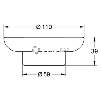 Мильниця Grohe Essentials 40368001