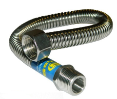 Подводка гибкая Gross для воды гофрированная нержавеющая 1/2" ВН 1,2 м