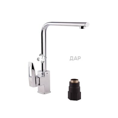 Смеситель для кухни GF Italy 09-007F-35 U CRM на гайке