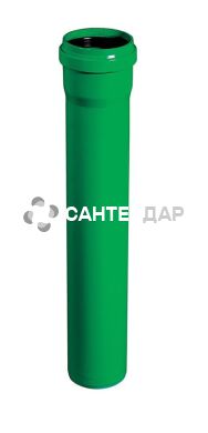 Труба безшумна ПП Ostendorf (зовнішня каналізація) 200х2000х6,2 мм