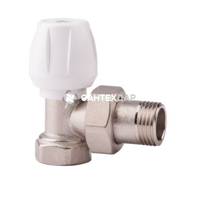 Кран радиаторный Icma 1/2" угловой верхний №803