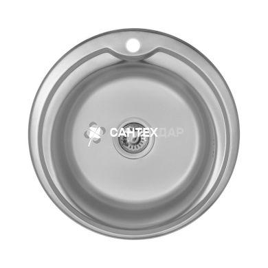 Мийка кухонна Imperial нержавійка 510-D Satin 0,6 мм