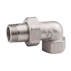 Сгон с американкой латунный Icma 3/4 НВ угловой №808