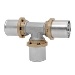 Тройник металопластиковая пресс ICMA SEMPITER&reg; 32х32х32 мм №406