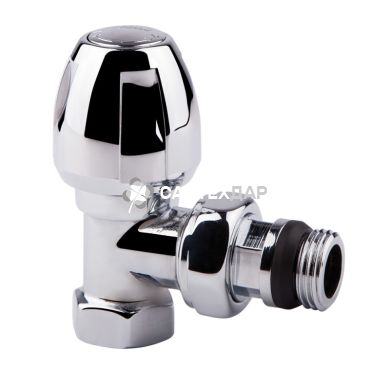 Кран радиаторный Icma 1/2" угловой верхний хром №1116