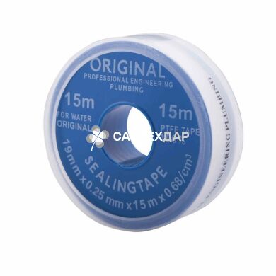 Фум-нить PTFE SD 19 мм х 15 м синий