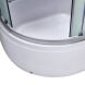 Гідробокс Lidz TANI 120x80R.FR, високий, скло Frost, стінки білі